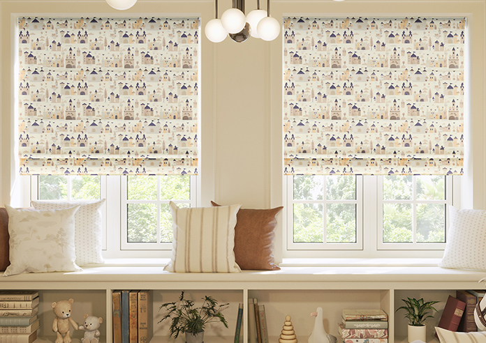 Magic Castle, Stone - Roman Blind - Image 3